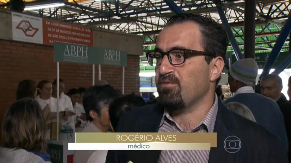 Campanha da Globo em São Paulo para hepatite C